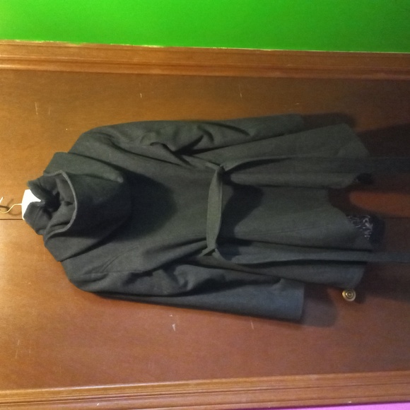 Betsey Johnson Trench Coat, Size 6/Small - Picture 2 of 15